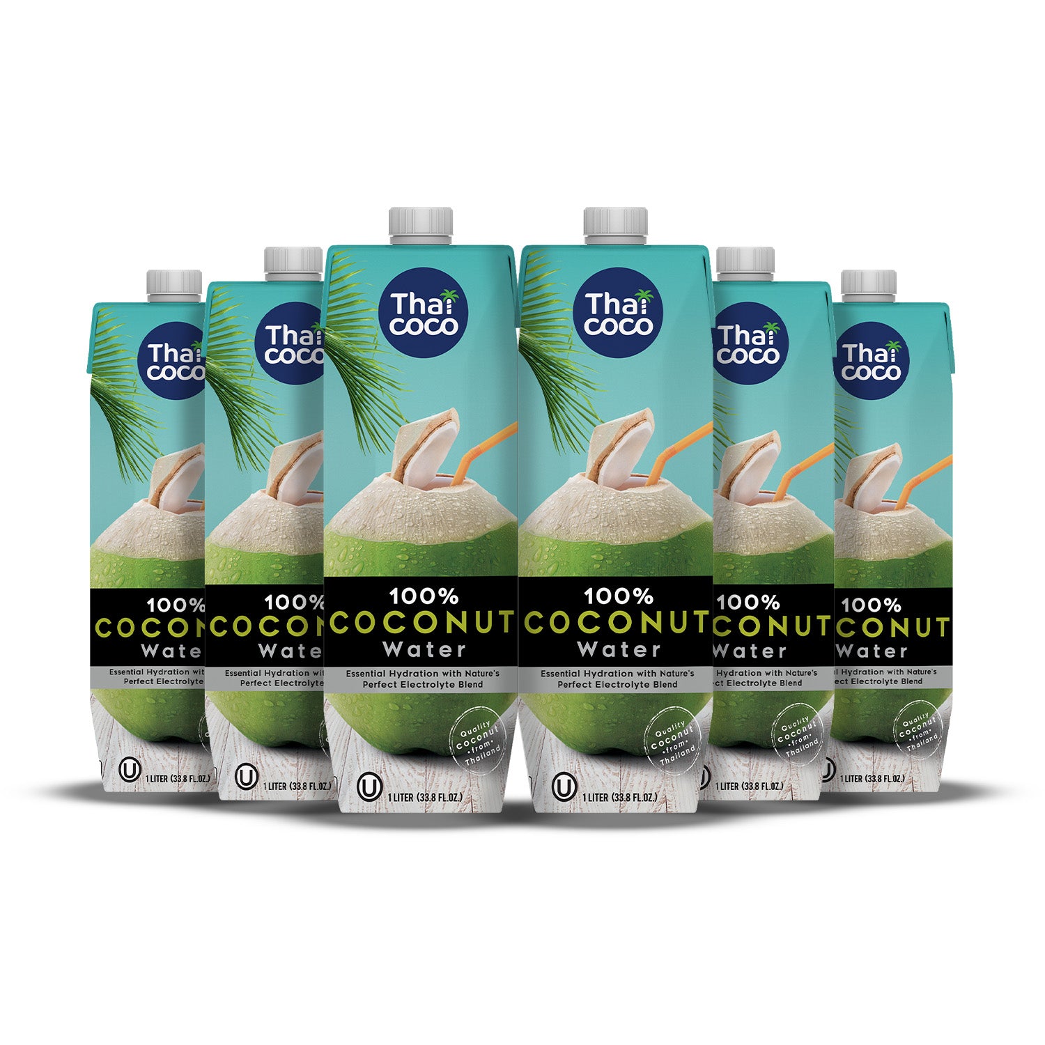 6 x Kokoswasser 1000 ml