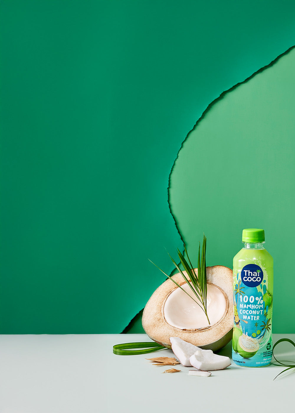Thai Coco PT-Kokoswasser Flasche - Slider mobil