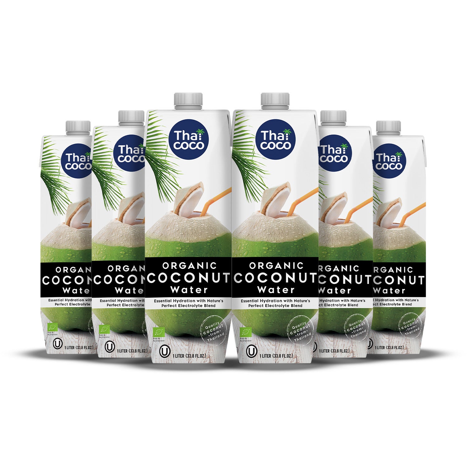 6 x Bio-Kokoswasser 1000 ml