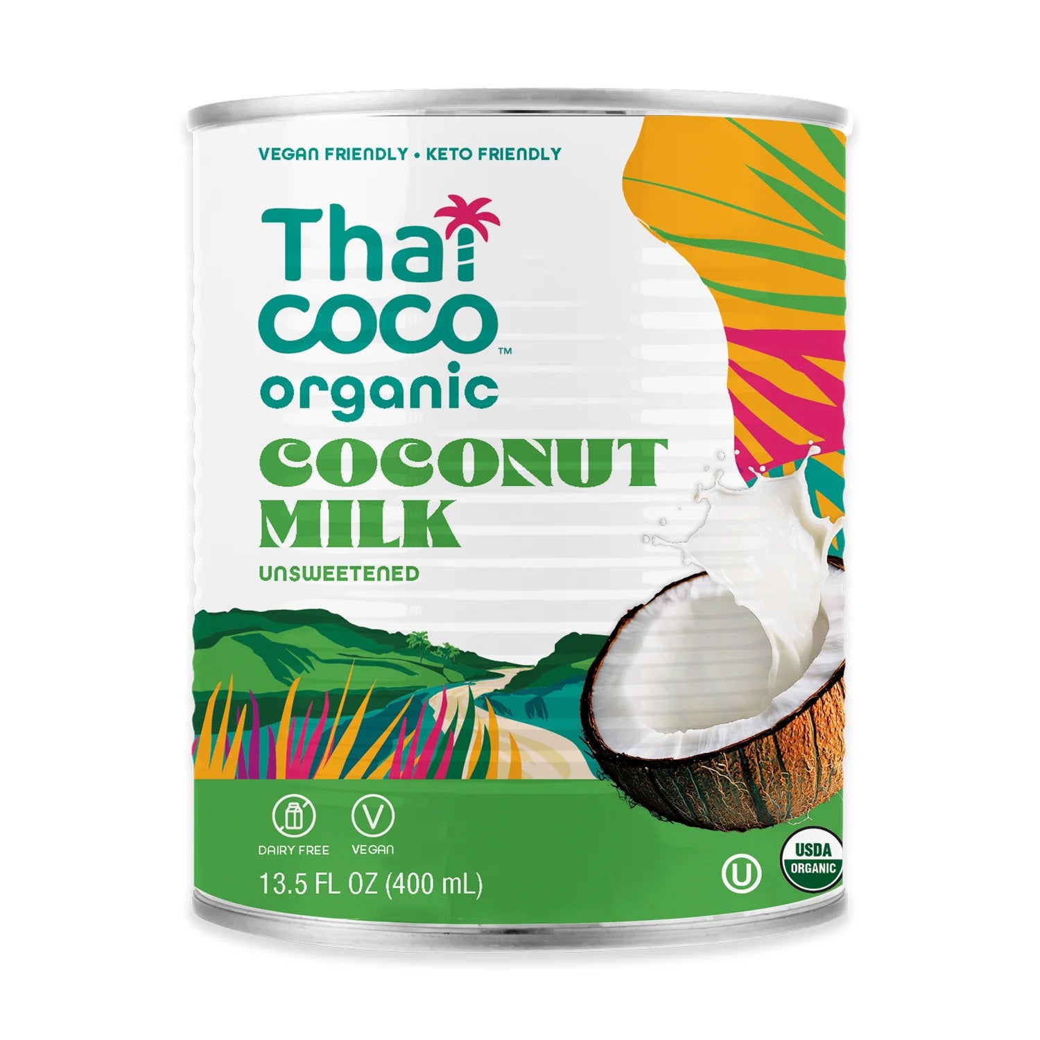 Thai Coco Bio-Kokosmilch in Dosen