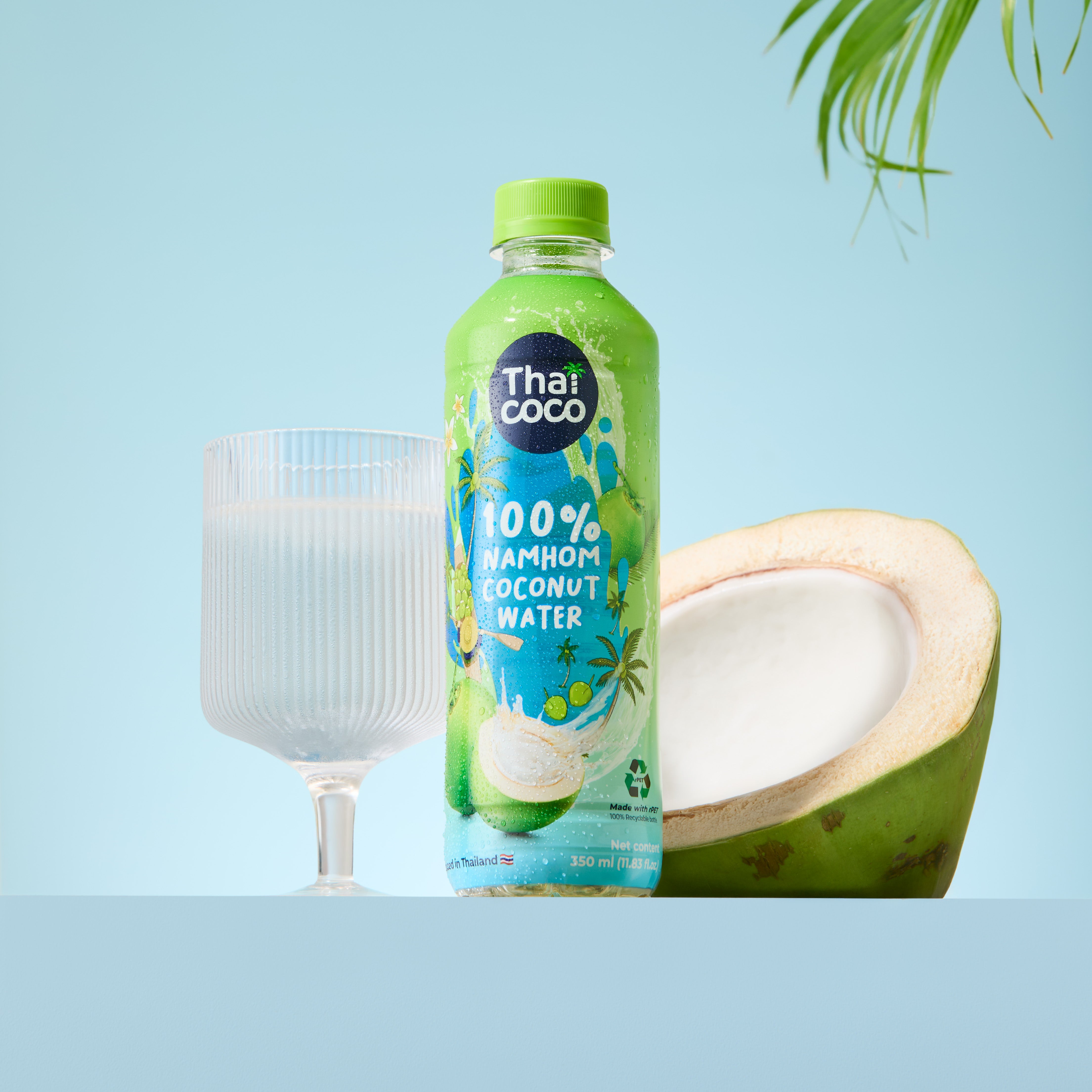 Thai Coco PET-Kokoswasser Flasche